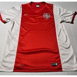 Nike‎ Dri Fit Shirt Arkansas Twin Lakes Stealth Soccer Short Sleeve Mens Size XL